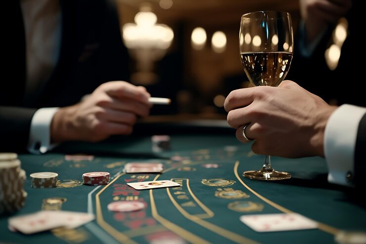 Evolution Gaming live dealer table on awal slot mobile interface